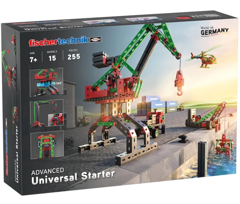 fischertechnik Starter-Bauset – Technikbaukasten mit beweglichen Modellen