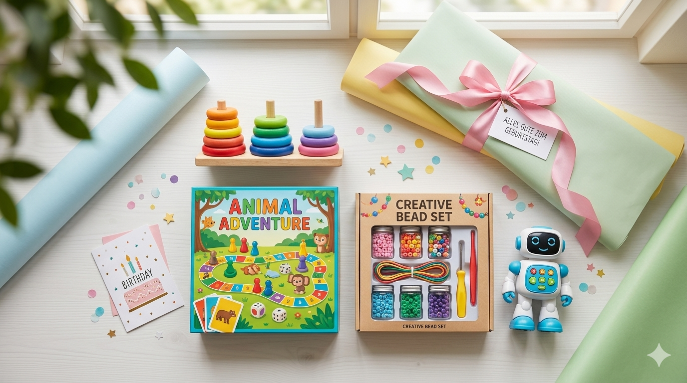 Geburtstagsgeschenk für Kinder 2026: Die besten Spielzeuge nach Alter