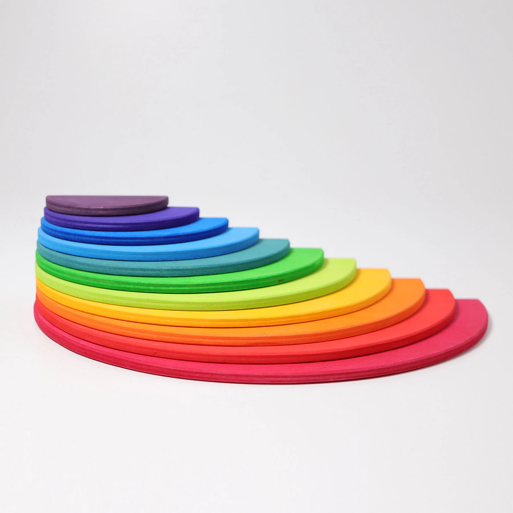 Grimms Halbkreise Regenbogen – Ergänzungsformen zum Bausystem