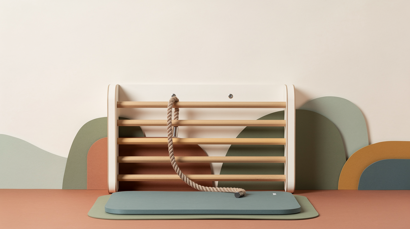 Kletterwand fürs Kinderzimmer: Wand, Befestigung und Fallschutz ab 3 Jahren
