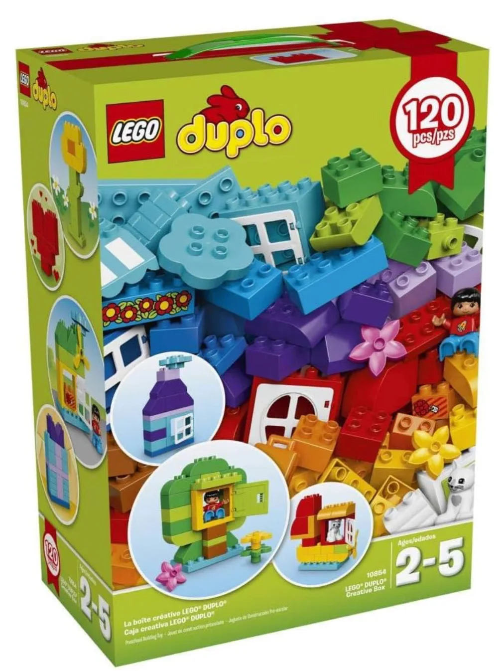 LEGO DUPLO Classic Kreativbausteine – bunte große Bausteine für Kleinkinder