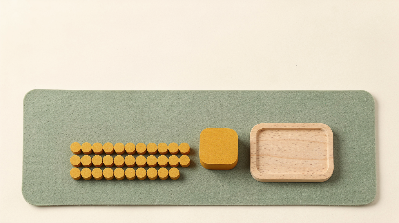 Montessori Mathematikmaterial: Goldenes Perlenmaterial, Hunderterbrett & Co. – Kaufberatung 2026