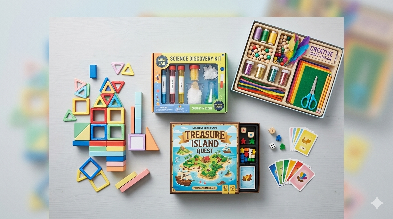 Pädagogisches Spielzeug für 7-Jährige: Die 8 besten Empfehlungen 2026